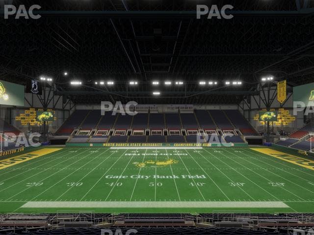 Fargodome - Section Elevated 18 Seat View