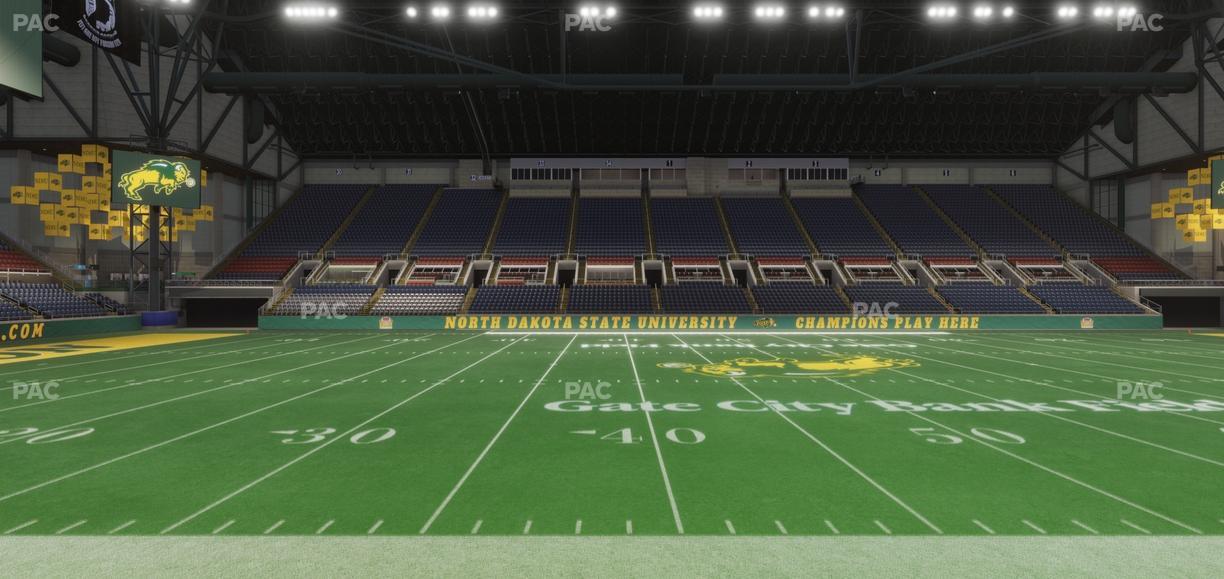 Fargodome - Section Elevated 19 Seat View