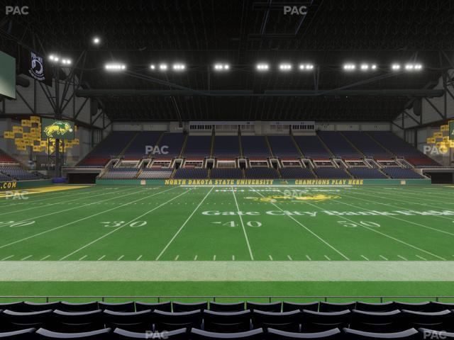 Fargodome - Section Elevated 19 Seat View