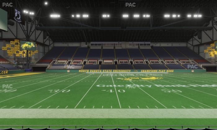 Fargodome - Section Elevated 19 Seat View