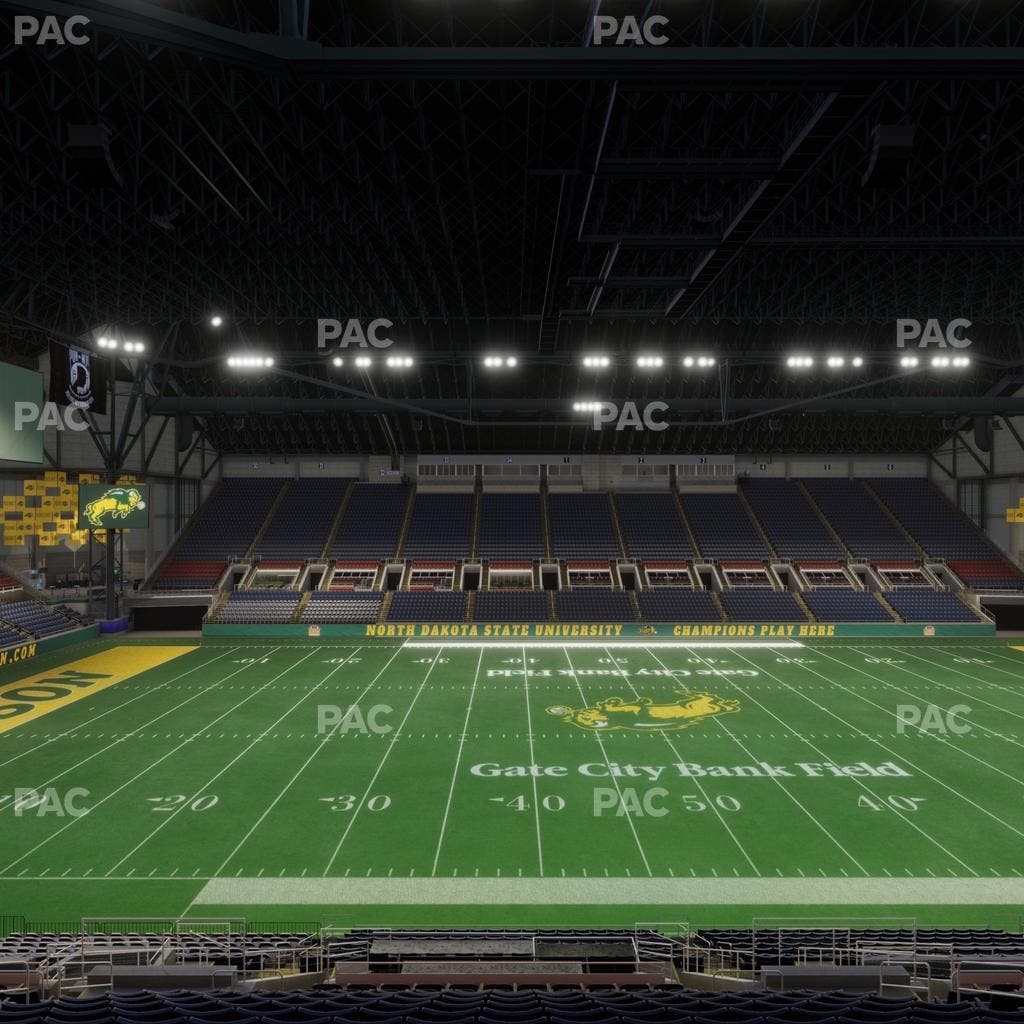 Fargodome - Section Elevated 19 Seat View