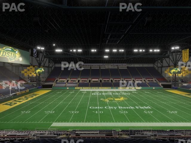 Fargodome - Section Elevated 19 Seat View