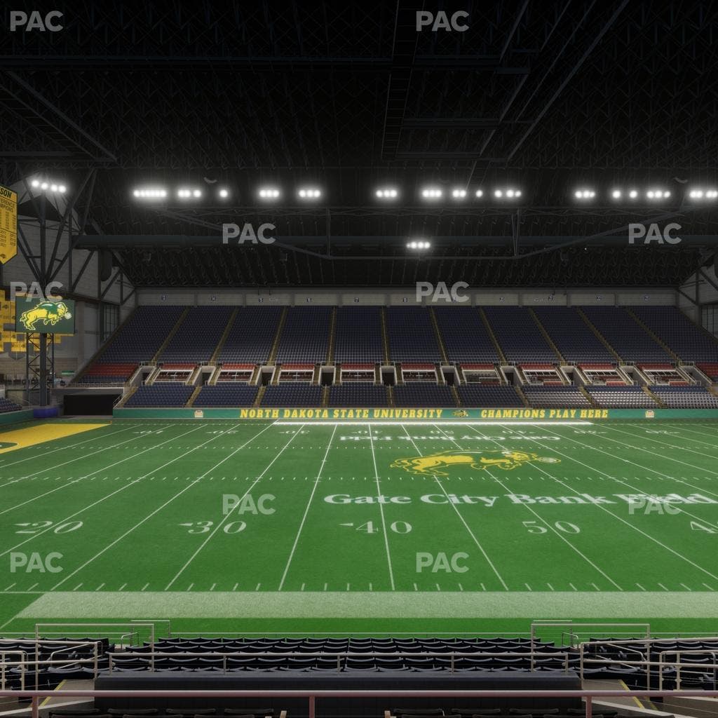 Fargodome - Section Elevated 2 Seat View