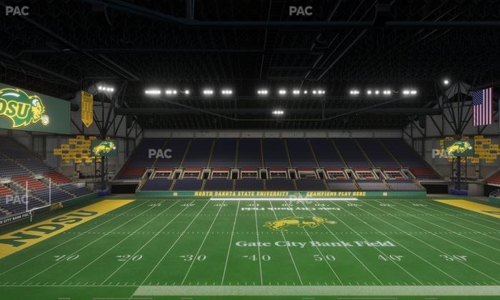 Fargodome - Section Elevated 2 Seat View