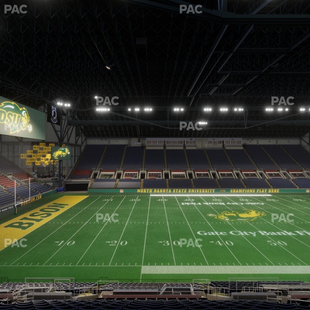 Fargodome - Section Elevated 20 Seat View