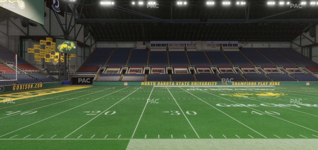 Fargodome - Section Elevated 20 Seat View
