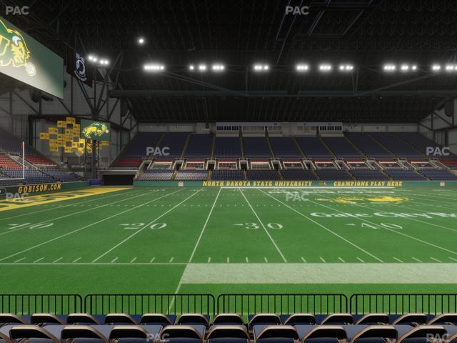 Fargodome - Section Elevated 20 Seat View