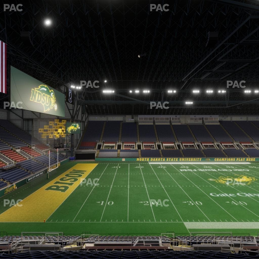 Fargodome - Section Elevated 21 Seat View