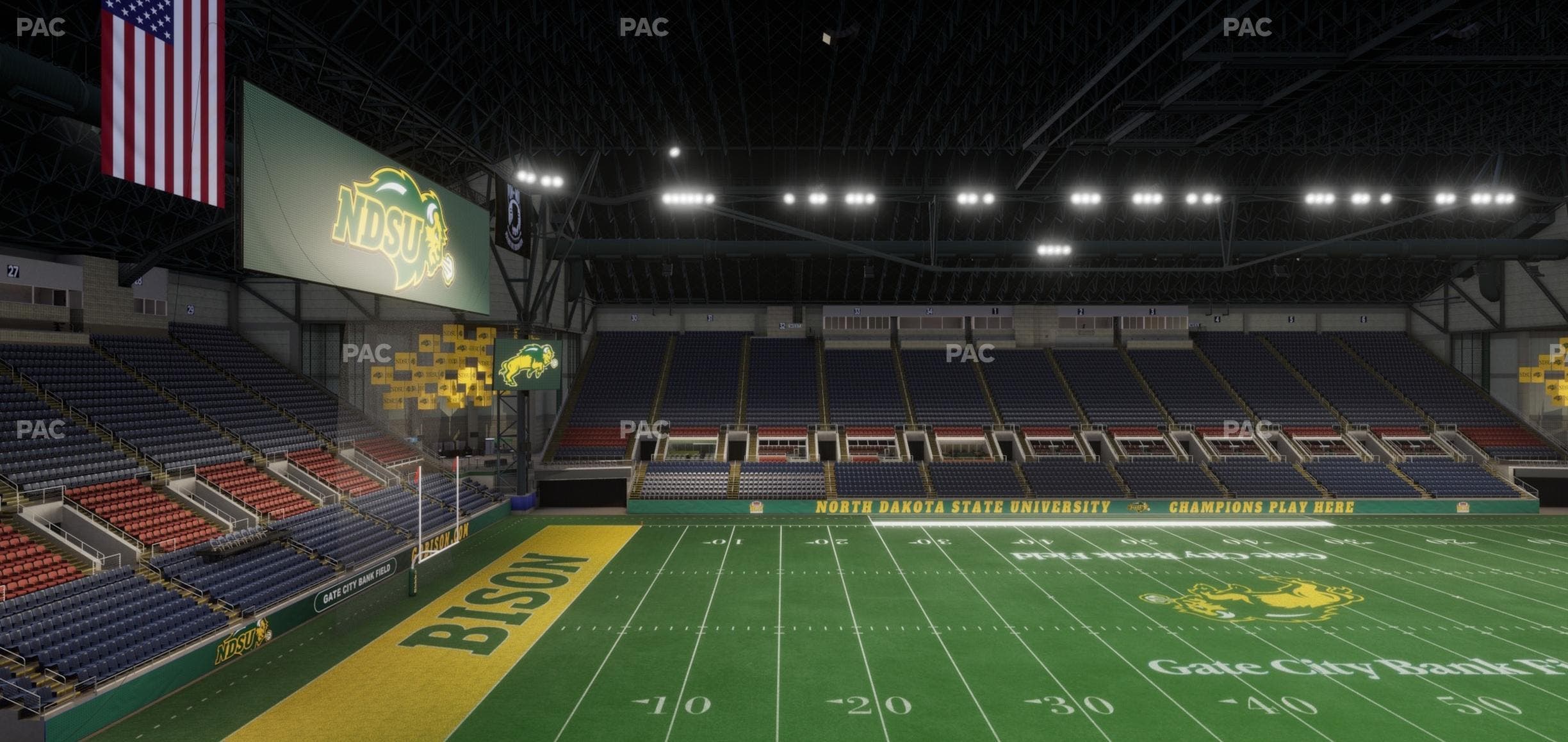 Fargodome - Section Elevated 21 Seat View