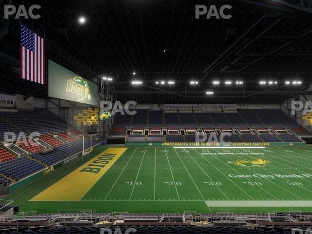 Fargodome - Section Elevated 21 Seat View