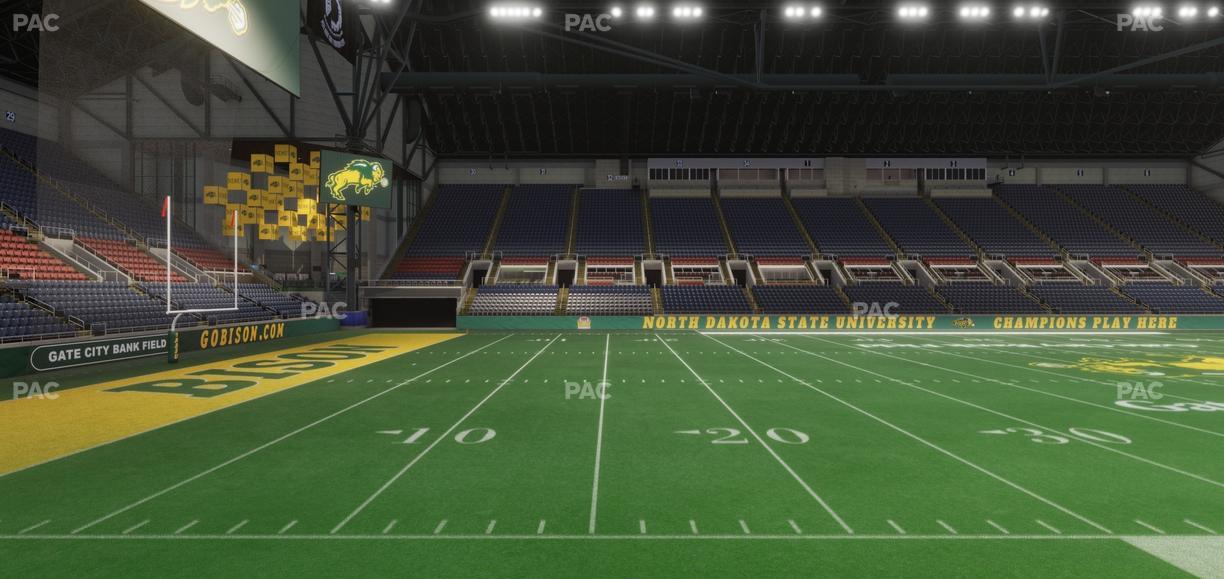 Fargodome - Section Elevated 21 Seat View
