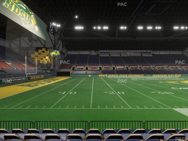 Fargodome - Section Elevated 21 Seat View
