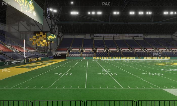 Fargodome - Section Elevated 21 Seat View