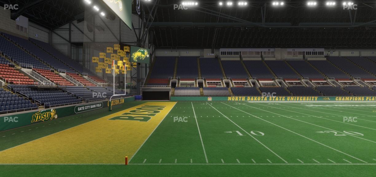 Fargodome - Section Elevated 22 Seat View