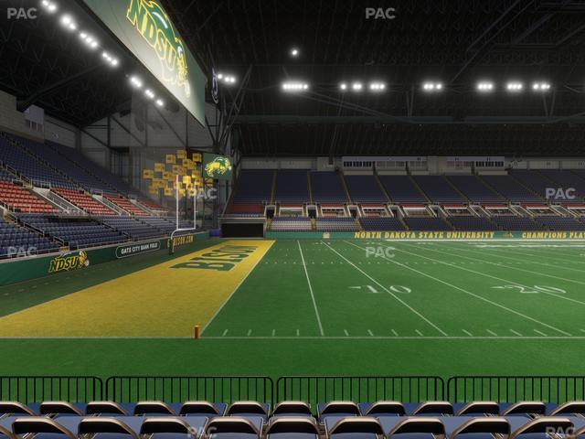Fargodome - Section Elevated 22 Seat View