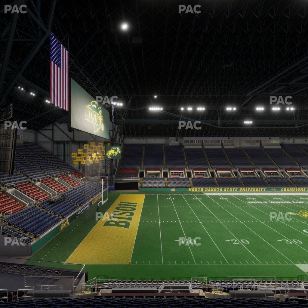 Fargodome - Section Elevated 22 Seat View