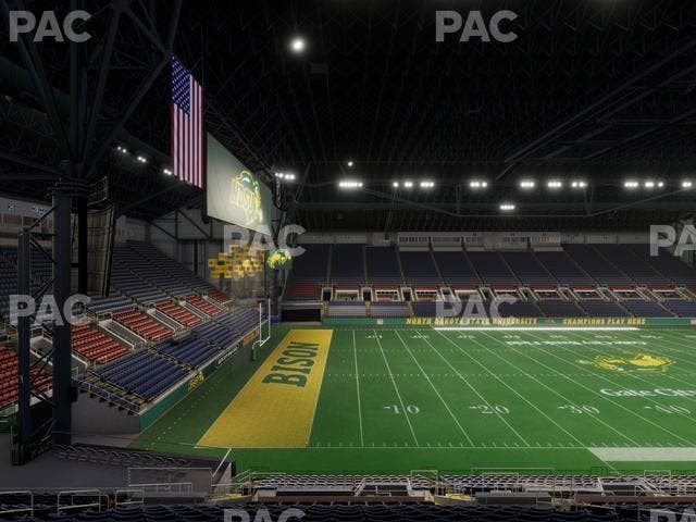 Fargodome - Section Elevated 22 Seat View