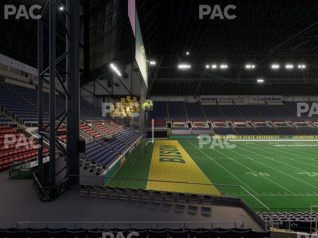 Fargodome - Section Elevated 23 Seat View