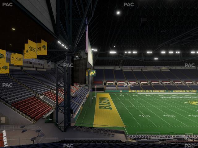 Fargodome - Section Elevated 23 Seat View