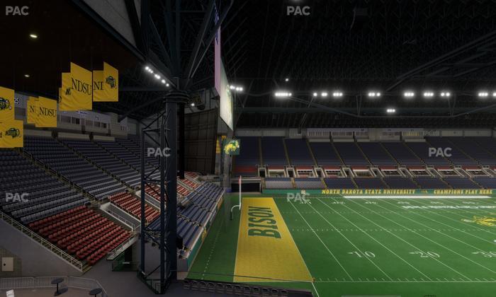 Fargodome - Section Elevated 23 Seat View