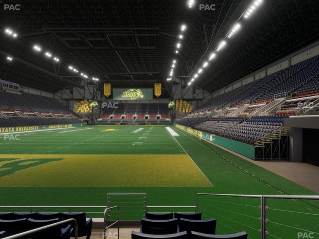 Fargodome - Section Elevated 24 Seat View