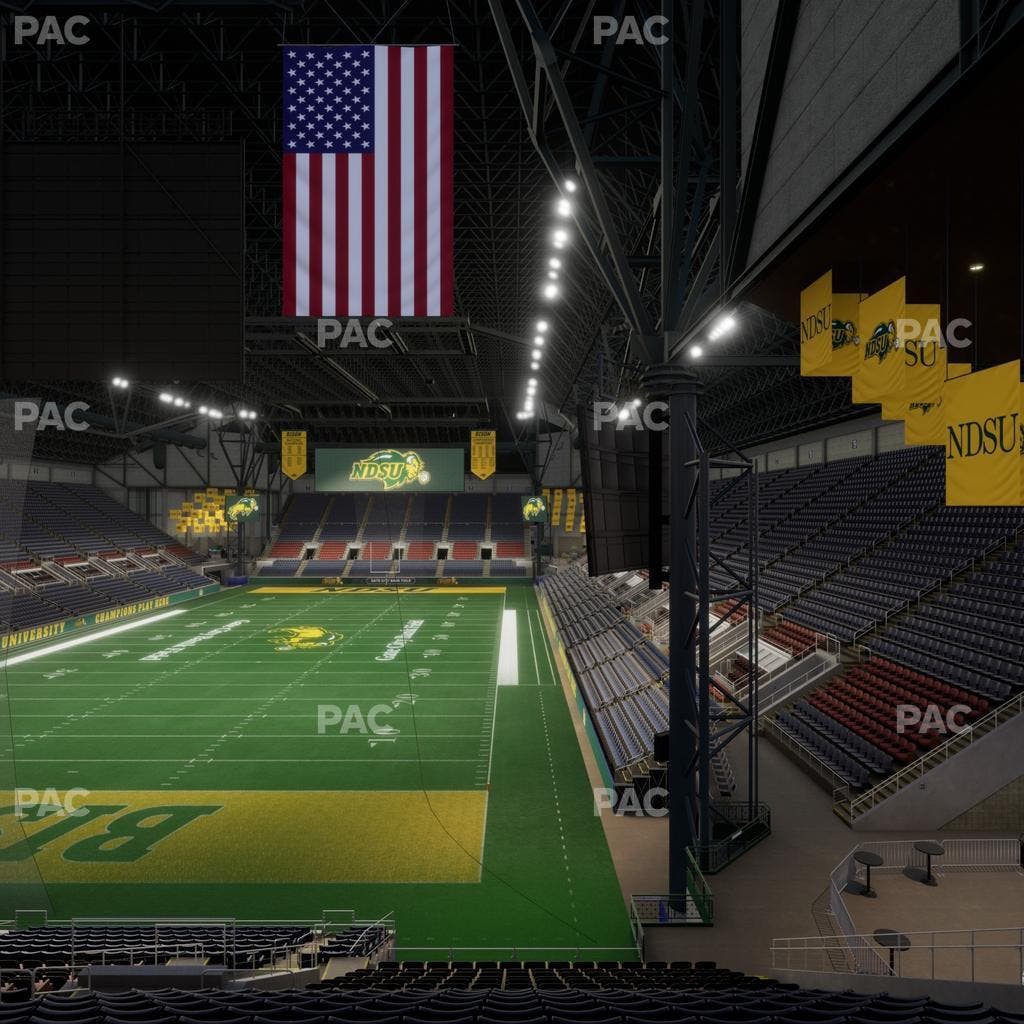 Fargodome - Section Elevated 24 Seat View
