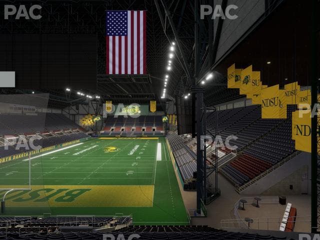 Fargodome - Section Elevated 24 Seat View