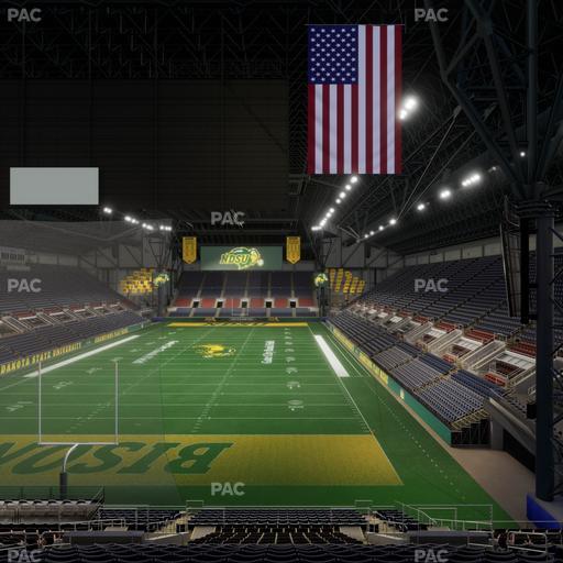 Fargodome - Section Elevated 25 Seat View