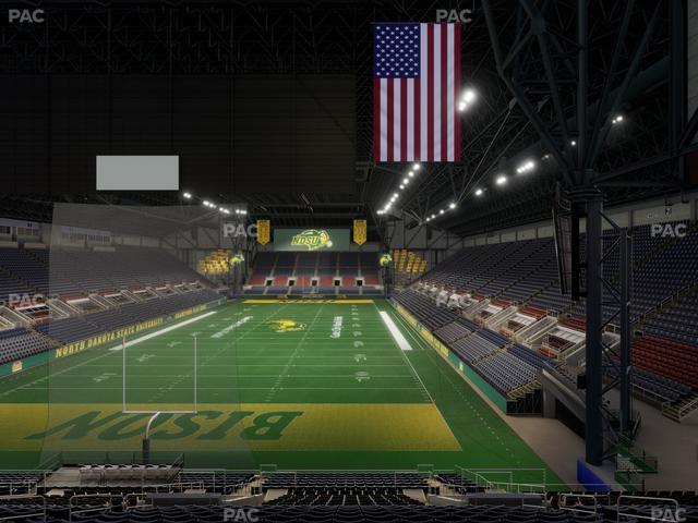 Fargodome - Section Elevated 25 Seat View