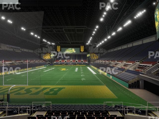 Fargodome - Section Elevated 25 Seat View