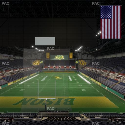 Fargodome - Section Elevated 26 Seat View