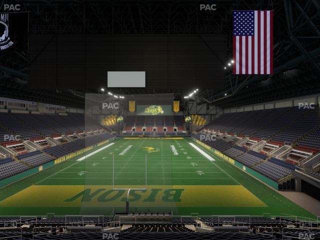 Fargodome - Section Elevated 26 Seat View
