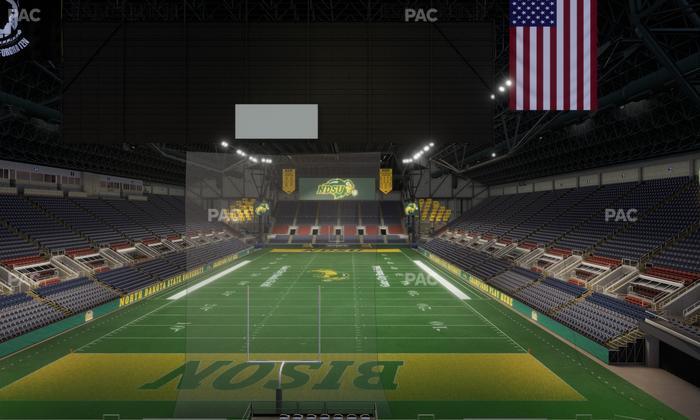 Fargodome - Section Elevated 26 Seat View
