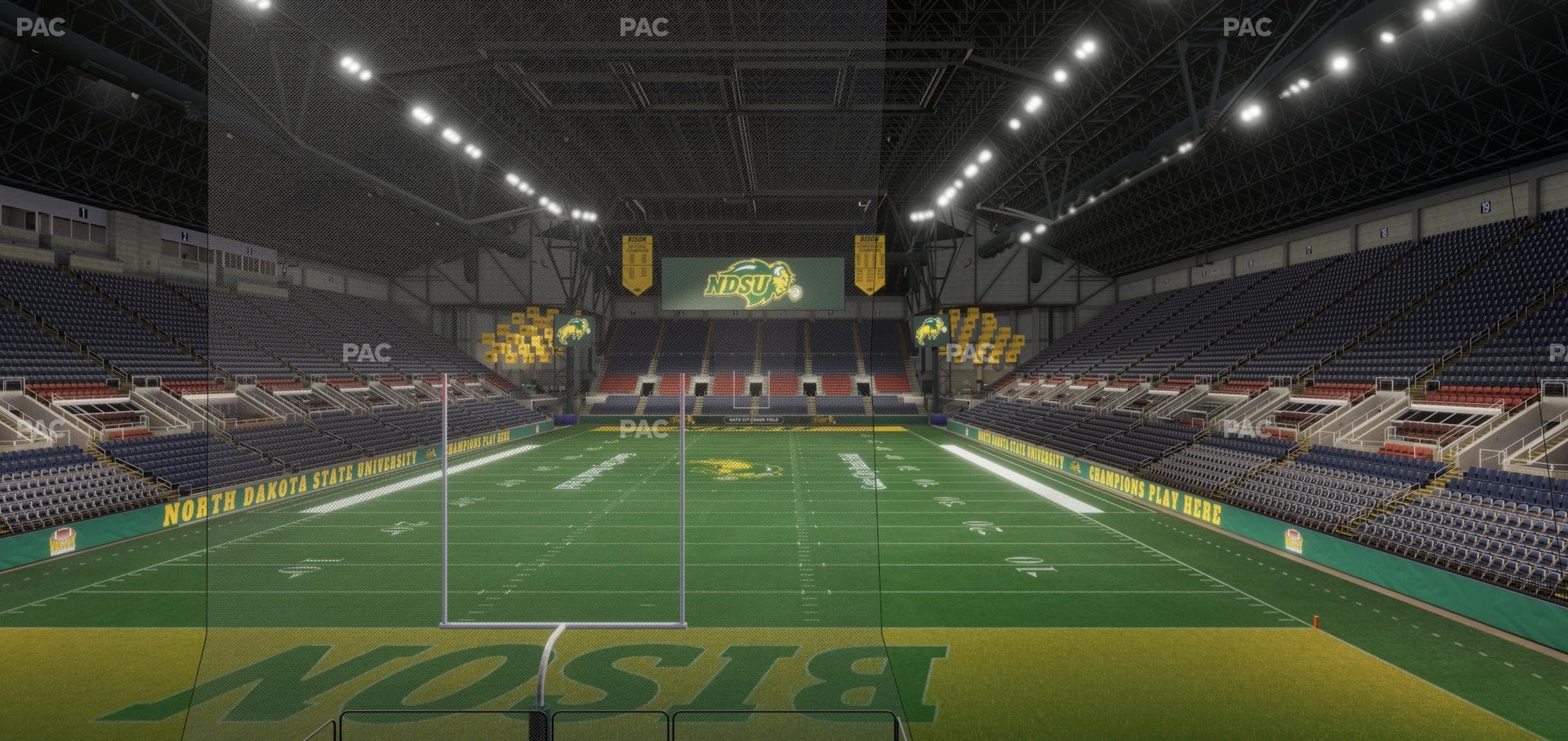 Fargodome - Section Elevated 26 Seat View