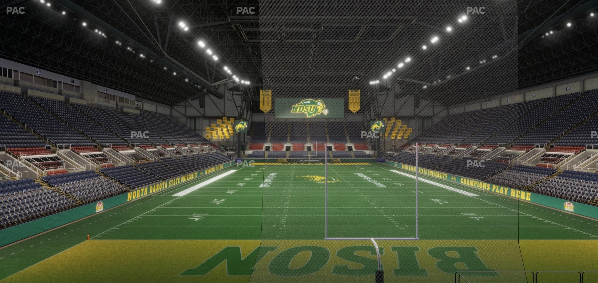 Fargodome - Section Elevated 27 Seat View