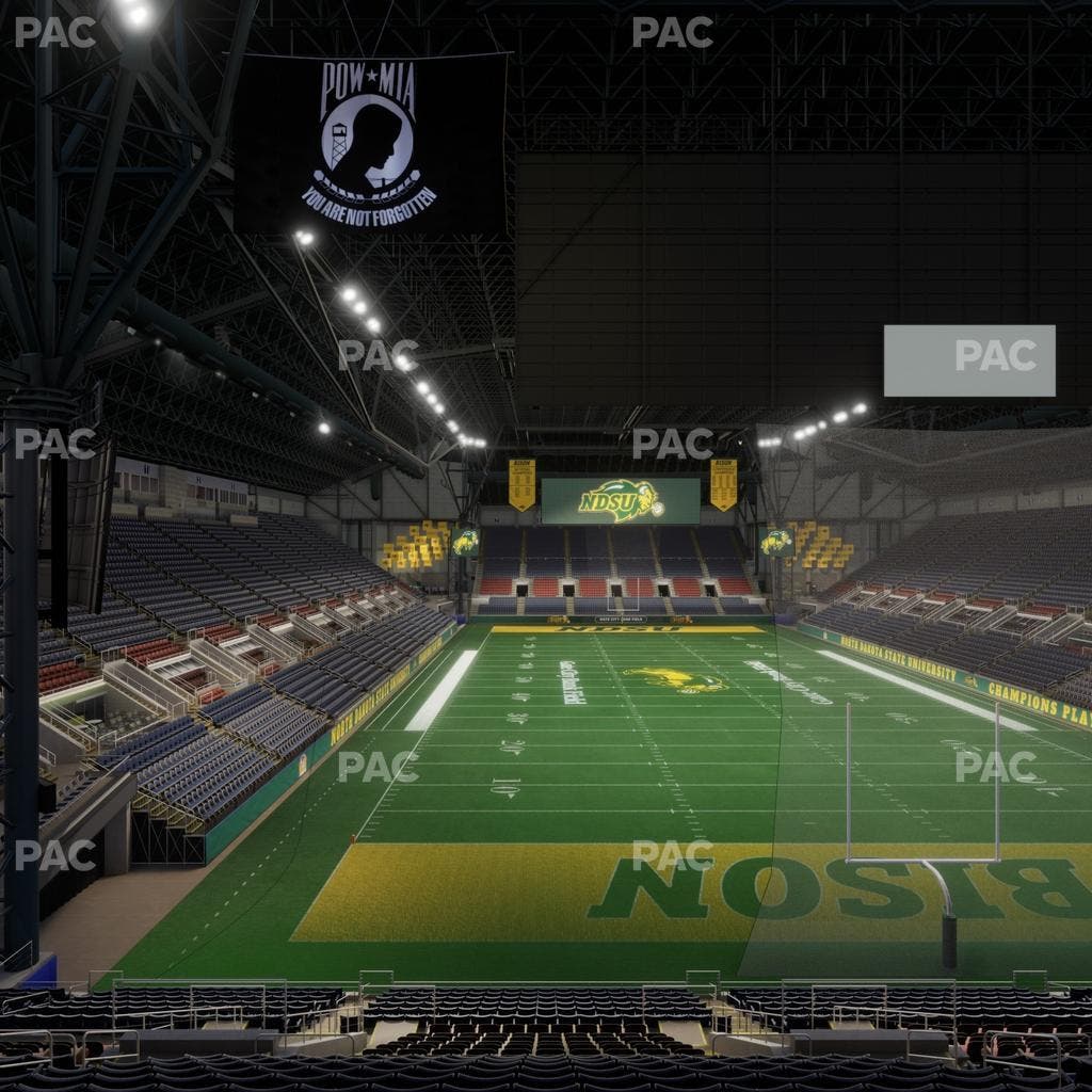Fargodome - Section Elevated 28 Seat View