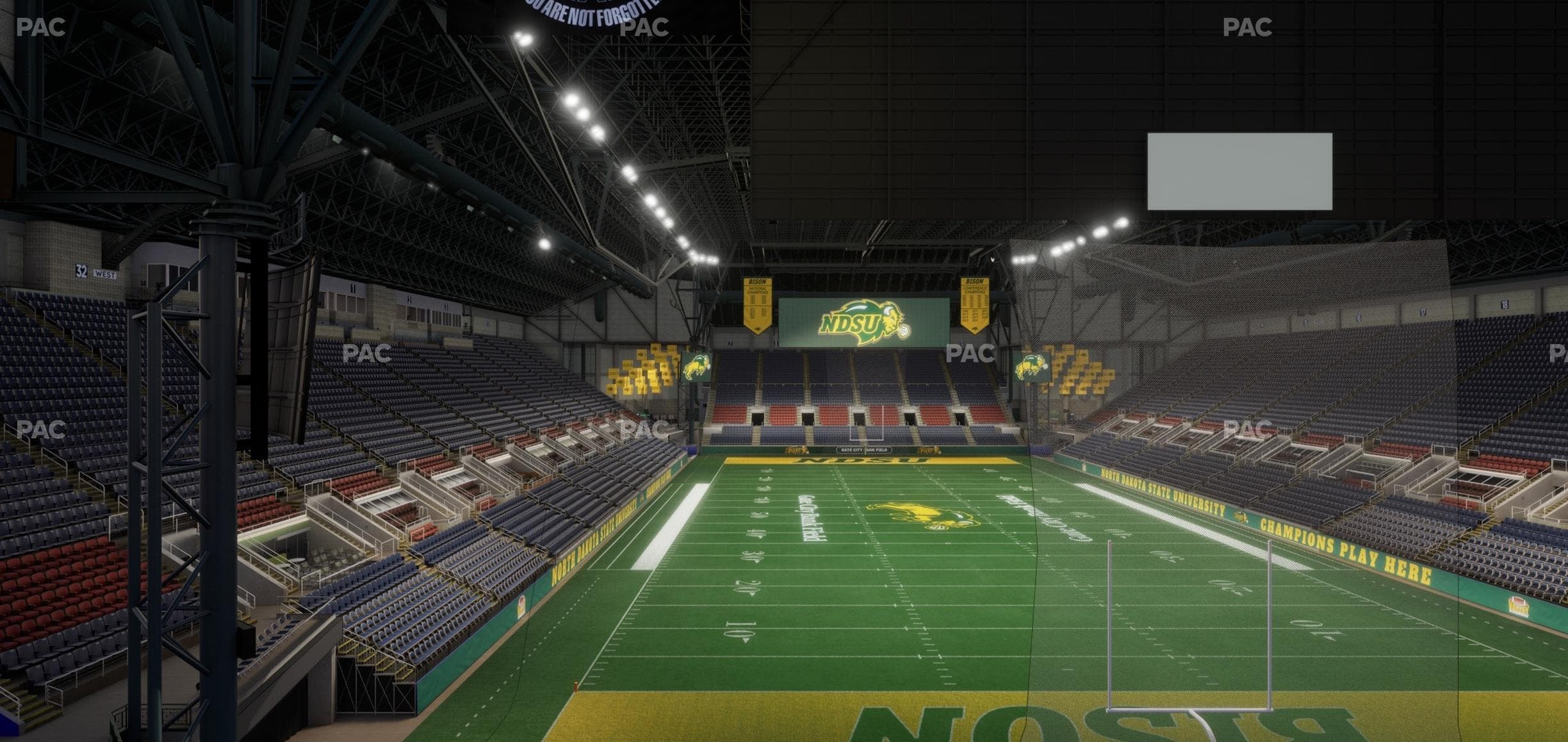 Fargodome - Section Elevated 28 Seat View