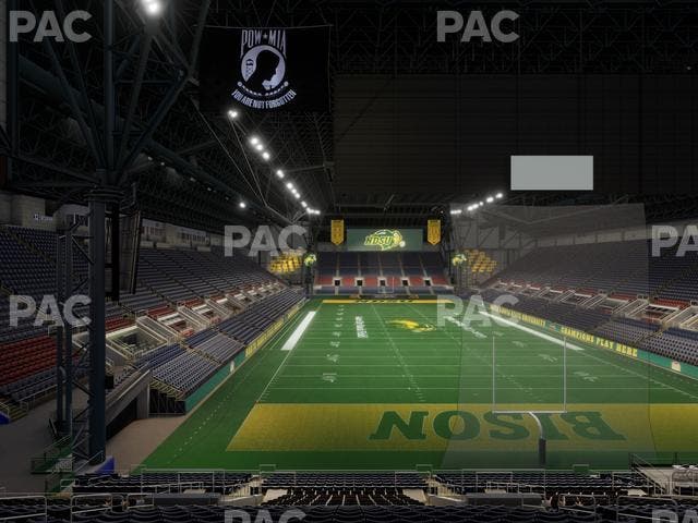 Fargodome - Section Elevated 28 Seat View