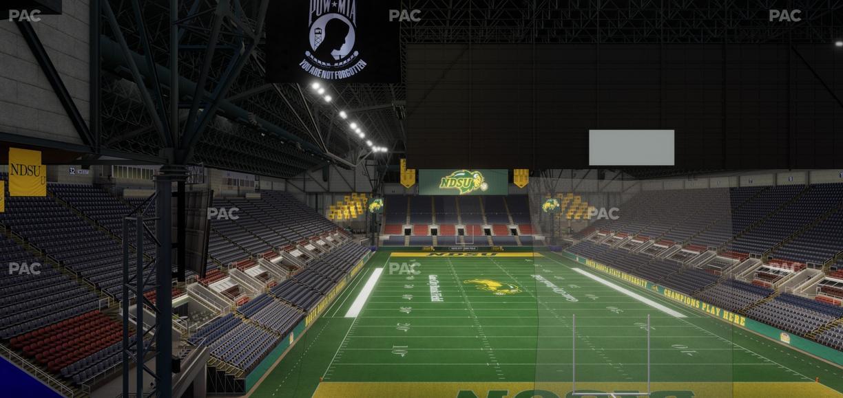 Fargodome - Section Elevated 28 Seat View
