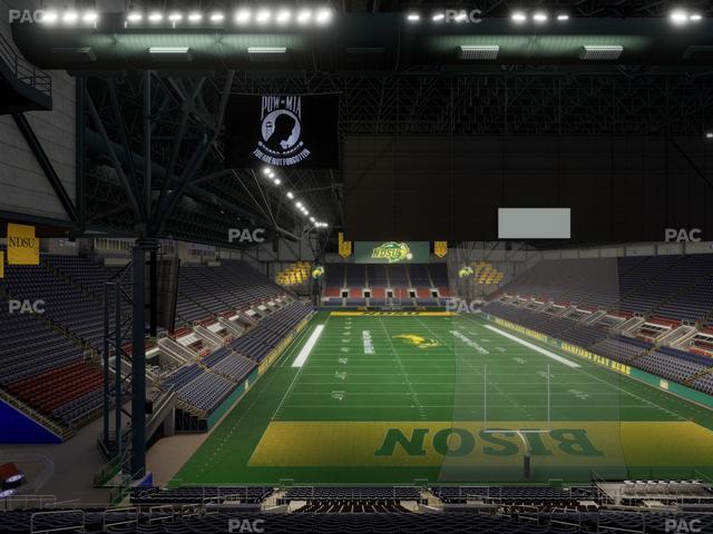 Fargodome - Section Elevated 28 Seat View