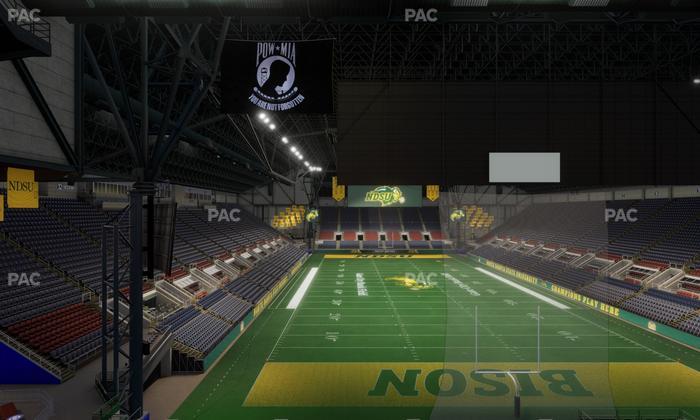 Fargodome - Section Elevated 28 Seat View