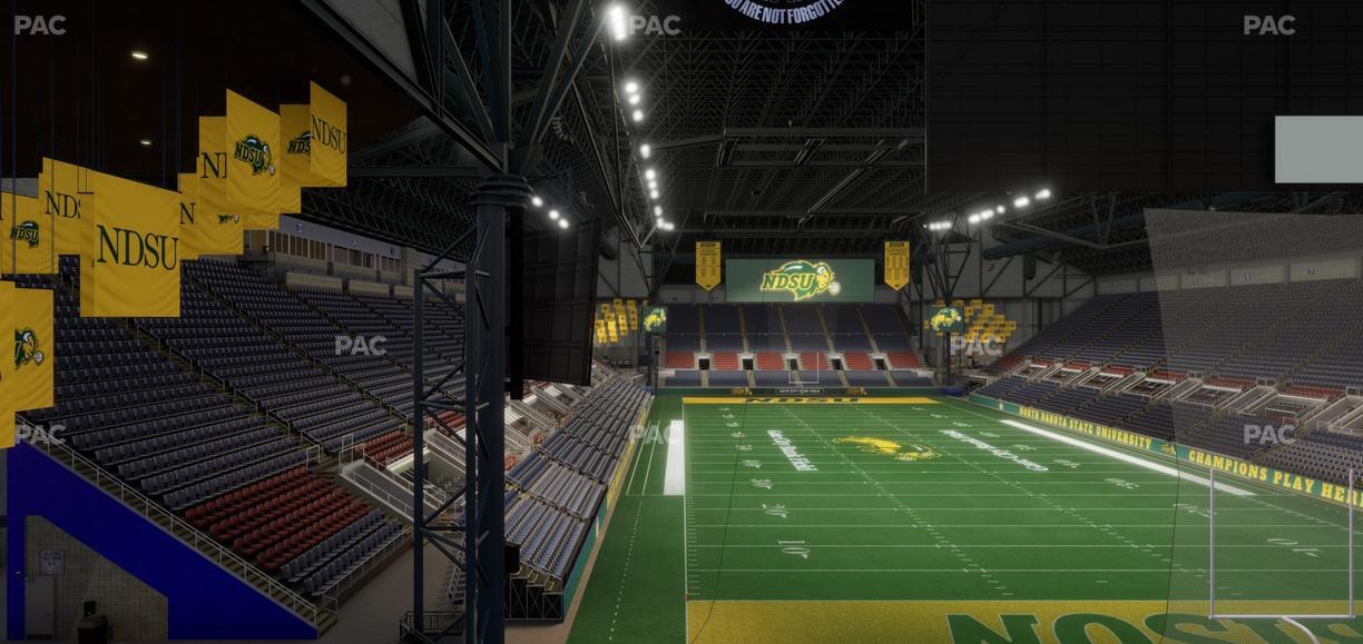 Fargodome - Section Elevated 29 Seat View