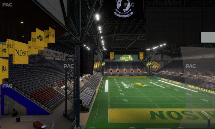 Fargodome - Section Elevated 29 Seat View