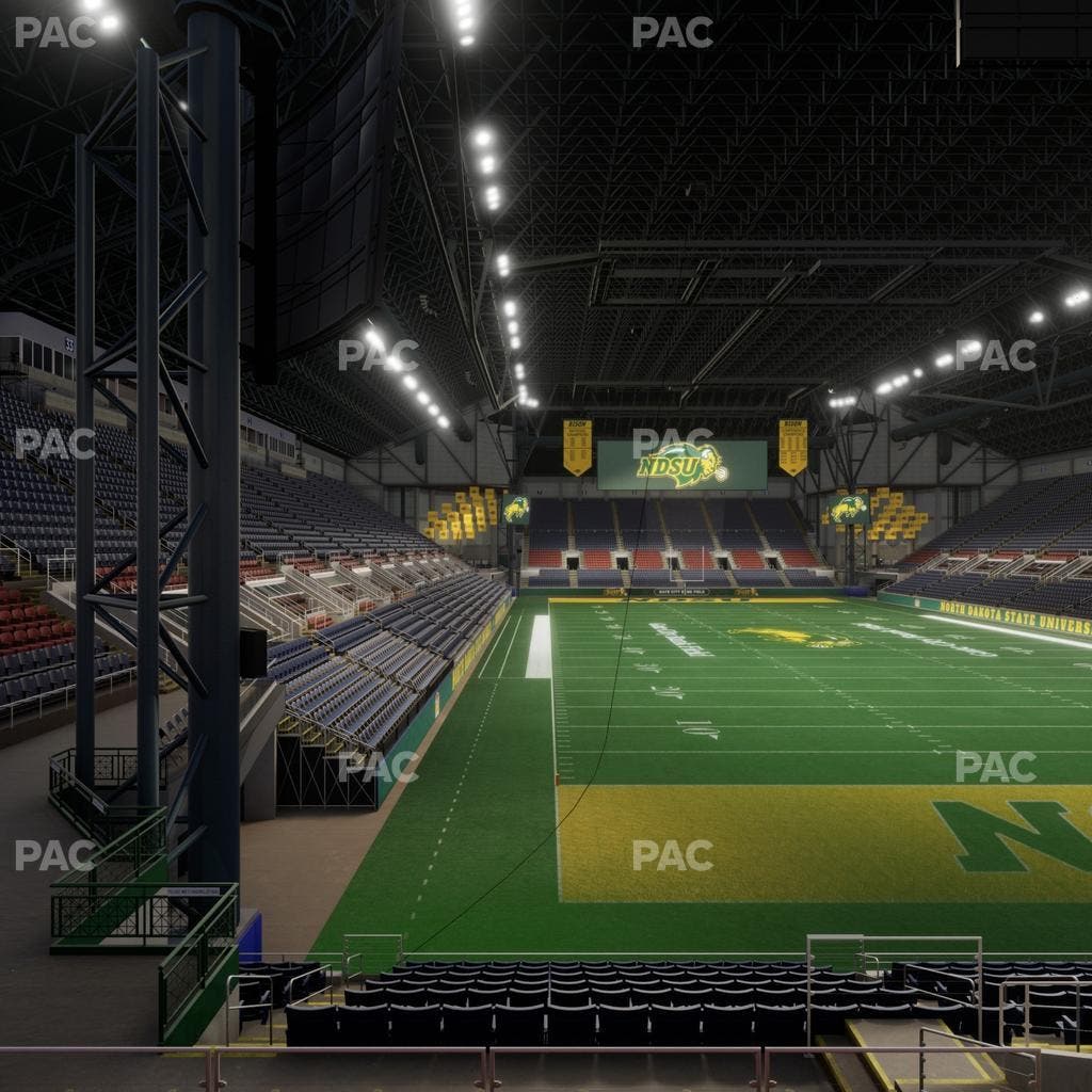 Fargodome - Section Elevated 29 Seat View