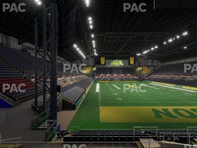 Fargodome - Section Elevated 29 Seat View
