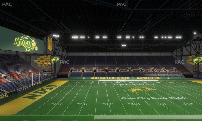Fargodome - Section Elevated 3 Seat View