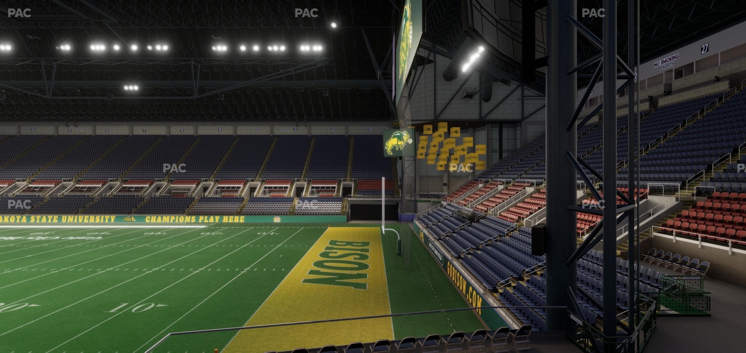 Fargodome - Section Elevated 30 Seat View