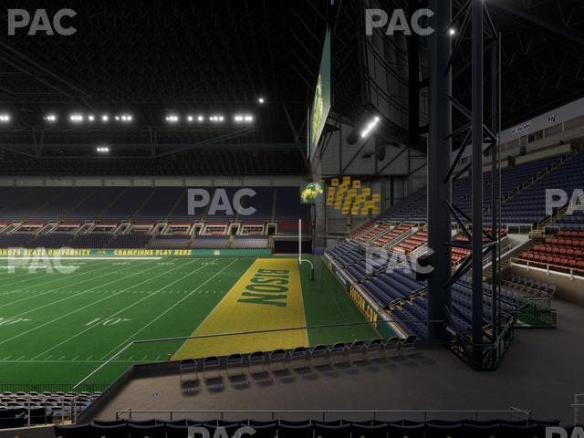 Fargodome - Section Elevated 30 Seat View