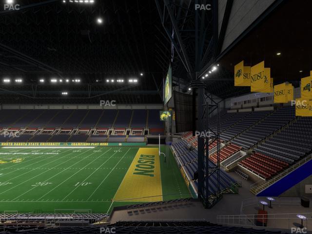Fargodome - Section Elevated 30 Seat View