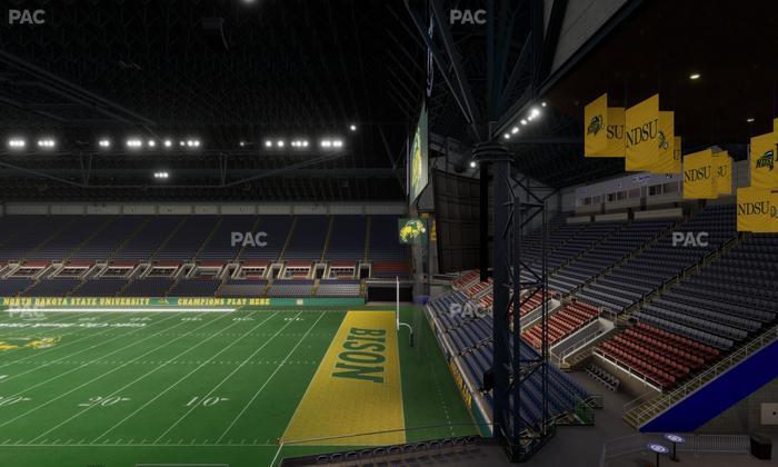 Fargodome - Section Elevated 30 Seat View